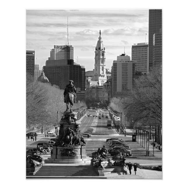 Philadelphia PHOTO SKRIINT B&B Fototryck (Framsidan)