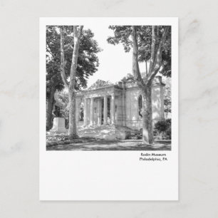 Philadelphia Postcard-Rodin Museum Vykort