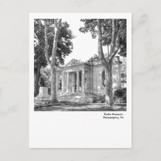 Philadelphia Postcard-Rodin Museum Vykort