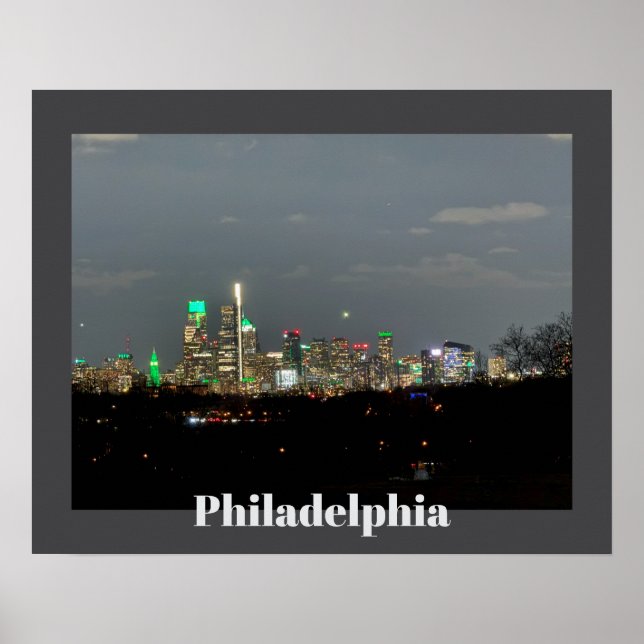 Philadelphia Poster i natt (Framsidan)