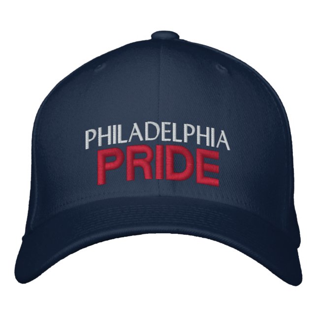 Philadelphia Pride Cap Broderad Keps (Framsida)