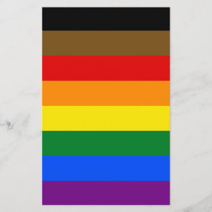 Philadelphia Pride Flag LGBTQ Flygblad