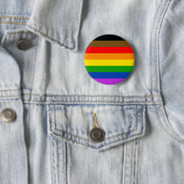 Philadelphia-pridet flagga knapp