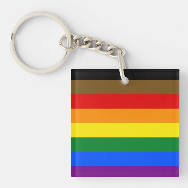 Philadelphia-Pridet Flagga LGBTQ (Framsidan)