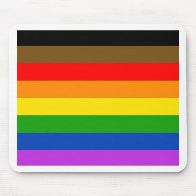 Philadelphia-pridet flagga musmatta (Framsidan)