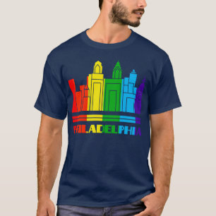 Philadelphia-Pridet Philadelphia LGBT-gåva S T Shirt