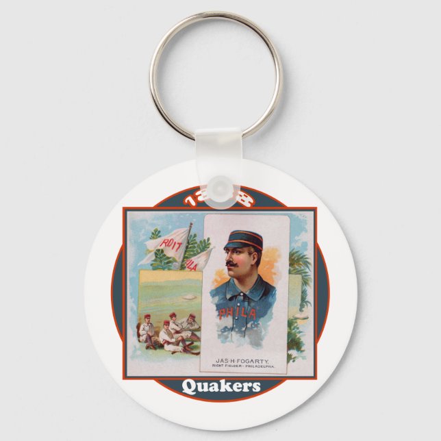 Philadelphia Quakers Nyckelring (Framsida)