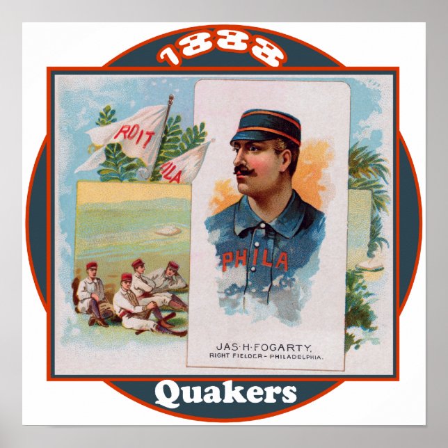 Philadelphia Quakers Poster (Framsidan)