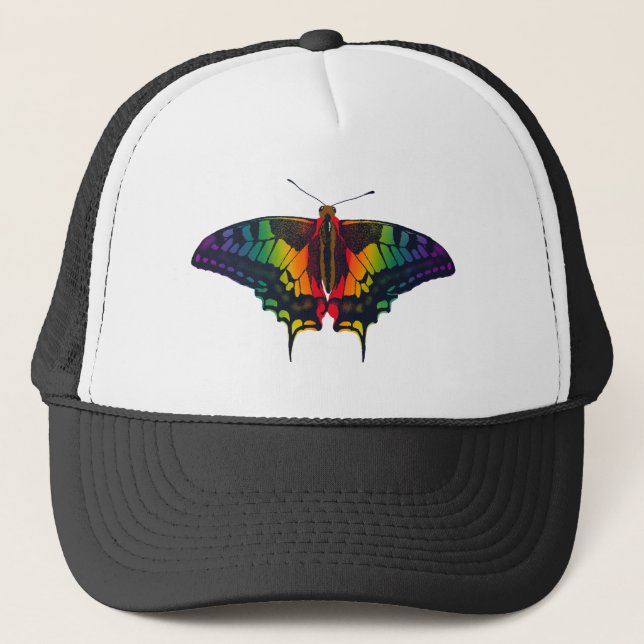 Philadelphia Rainbow Pride Flagga Swallowtail Keps (Framsida)