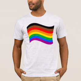 Philadelphia regnbågsflaggan t shirt