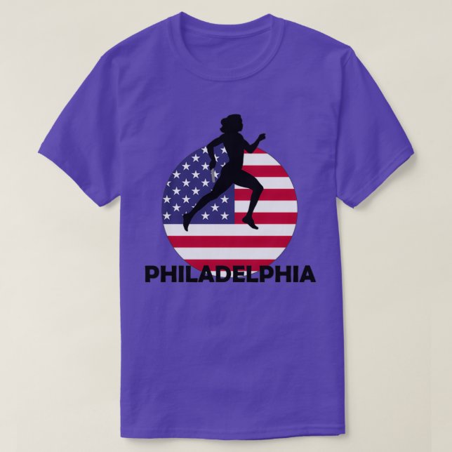 Philadelphia Running relay T Shirt (Design framsida)