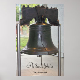 PHILADELPHIA:S UNDERBARA FRIHET BELL POSTER