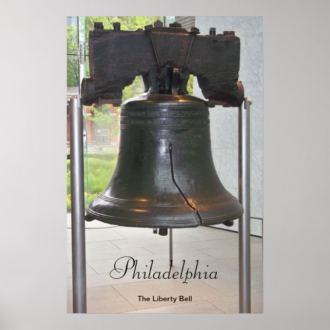 PHILADELPHIA:S UNDERBARA FRIHET BELL POSTER (Framsidan)