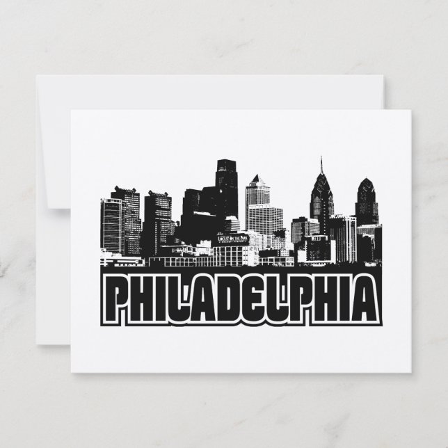 Philadelphia Skyline (Framsida)