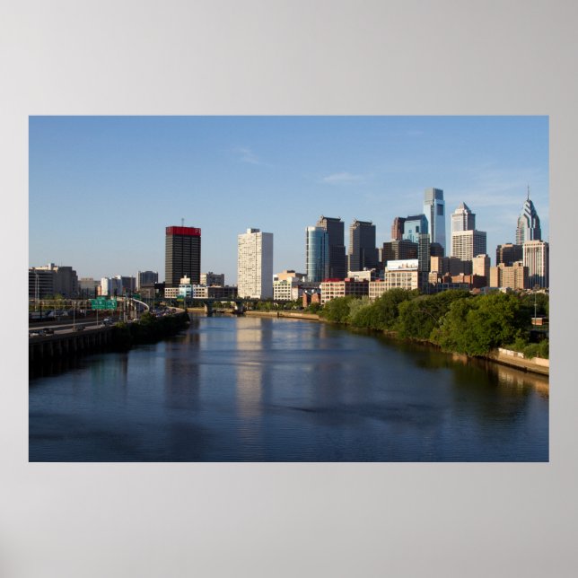 Philadelphia Skyline 3 Poster (Framsidan)