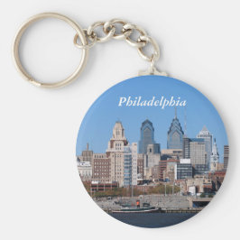 Philadelphia Skyline, Closeup Nyckelring