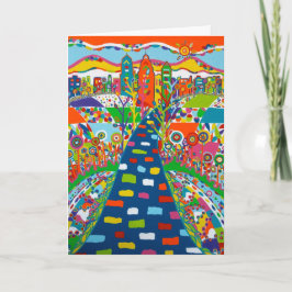 Philadelphia Skyline Greeting Card Kort