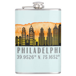 Philadelphia Skyline Map Coordinates Fickplunta