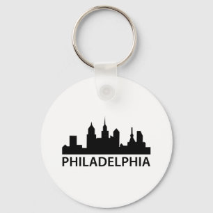 Philadelphia Skyline Nyckelring