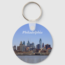 Philadelphia Skyline Nyckelring