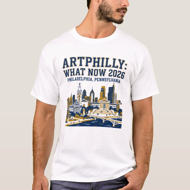 Philadelphia Skyline över Schuylkill River Strandp T Shirt (Framsida)