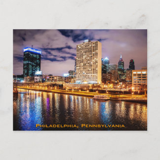 Philadelphia Skyline Vykort