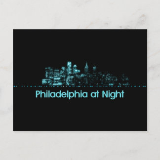 Philadelphia Skyline Vykort