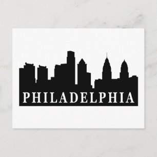 Philadelphia Skyline Vykort