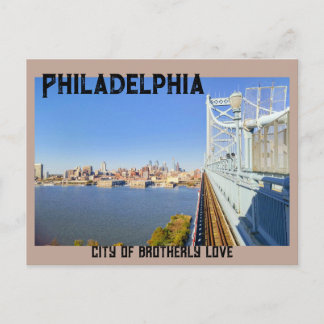 Philadelphia Skyline Vykort