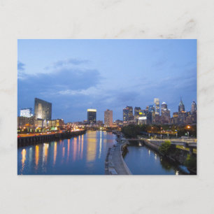 Philadelphia skyline vykort