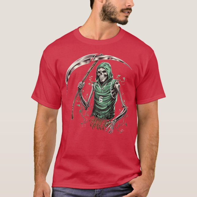 Philadelphia Slim Reaper T Shirt (Framsida)