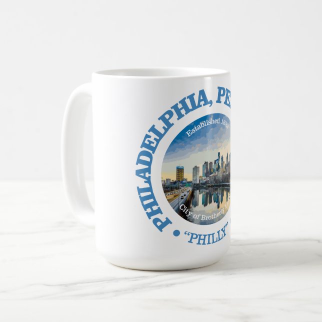Philadelphia (städer) kaffemugg (Framsida vänster)