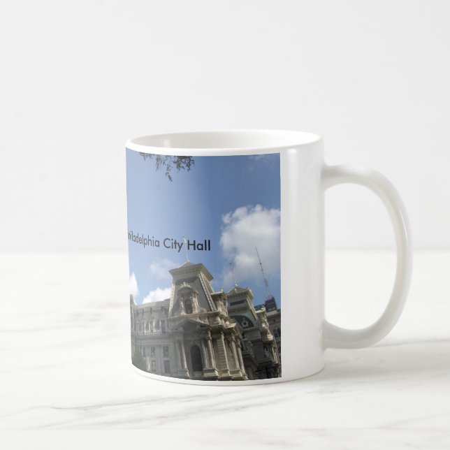 Philadelphia stadshus kaffemugg (Höger)