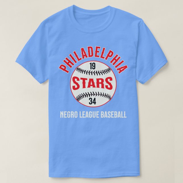 Philadelphia Stars Negro Leagues Baseball T Shirt (Design framsida)