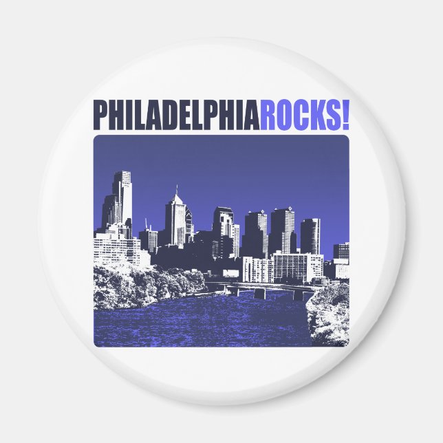 Philadelphia Sten! Magnet (Framsidan)