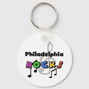 Philadelphia Sten Nyckelring