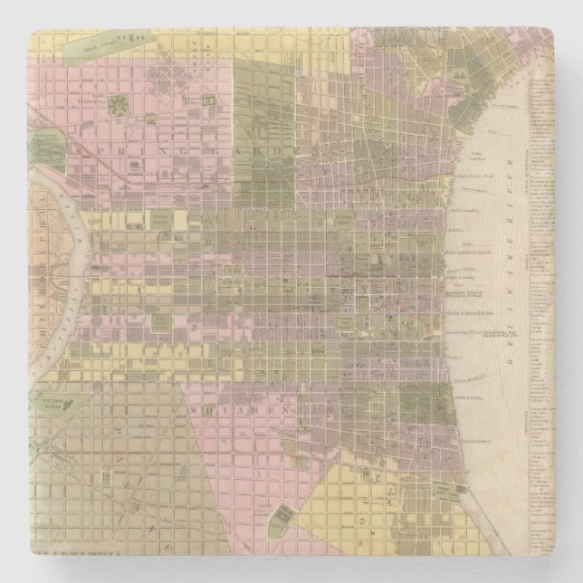 Philadelphia Stenunderlägg (Framsidan)