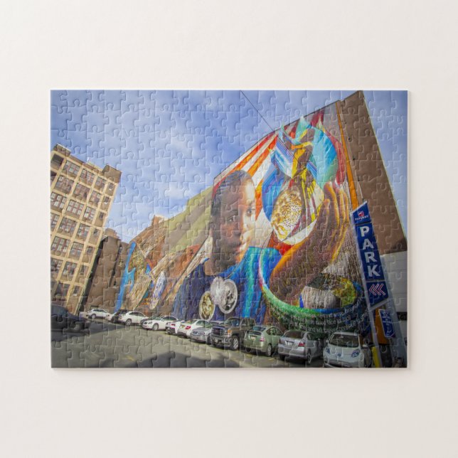 Philadelphia Street Scenes. Pussel (Horisontell)