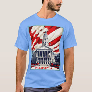 Philadelphia United States Tourism Vint T Shirt