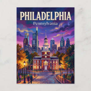 Philadelphia USA Vykort