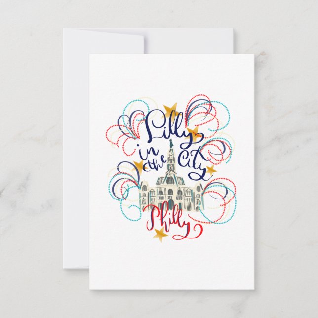 Philadelphia vykort (Framsida)