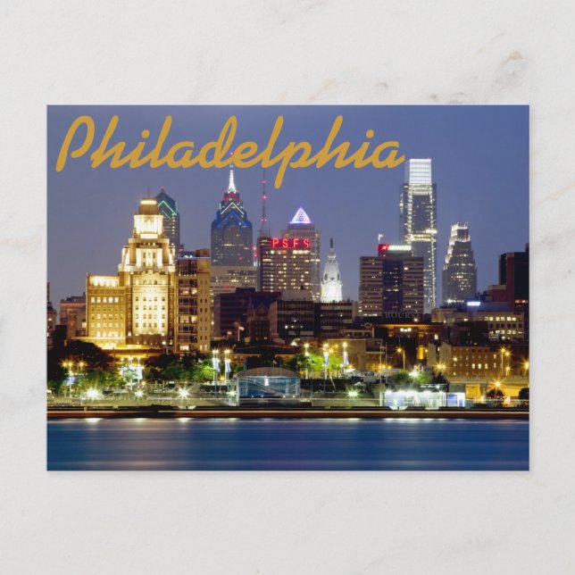 Philadelphia-vykort Vykort (Framsida)