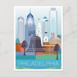 Philadelphia-vykort Vykort