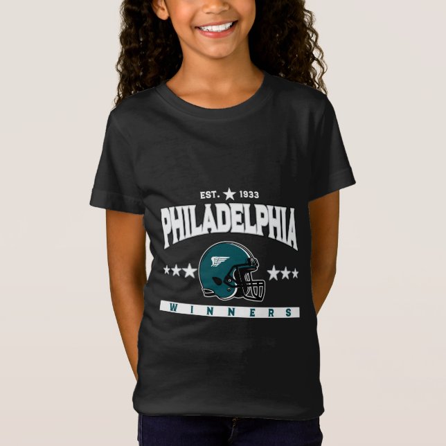 Philadelphia Winners Football Team Shirt T (Framsida)