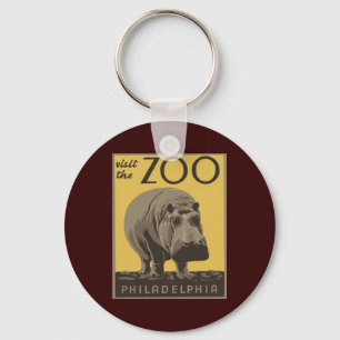 Philadelphia Zoo Nyckelring