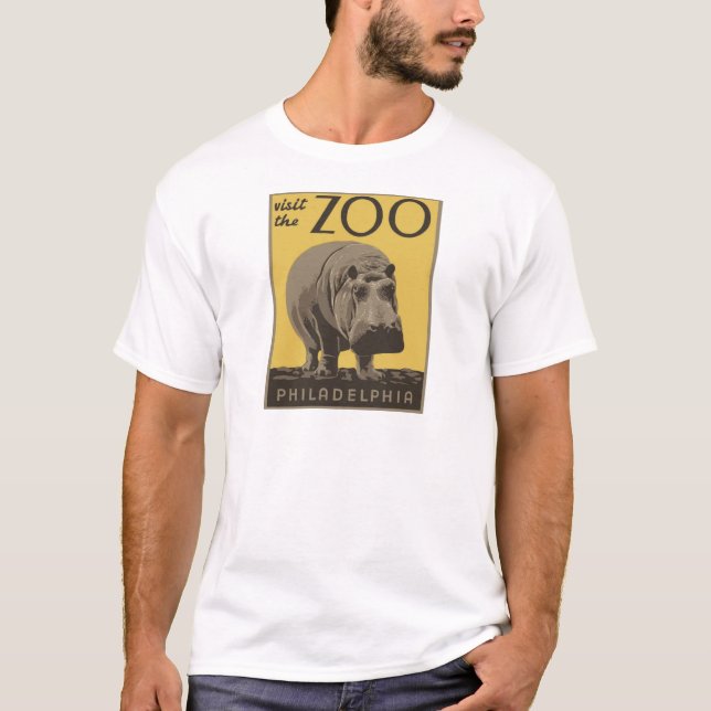 Philadelphia Zoo T-shirt (Framsida)