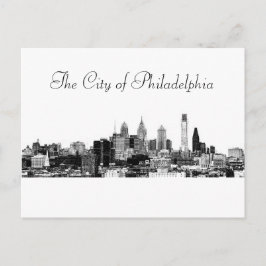 Philadelphias stad vykort