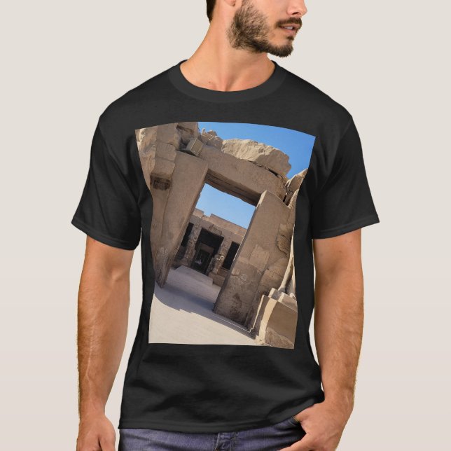 Philae Temple, Aswan, Egypten t-shirt (Framsida)