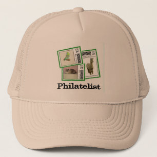 Philatelist 3 truckerkeps
