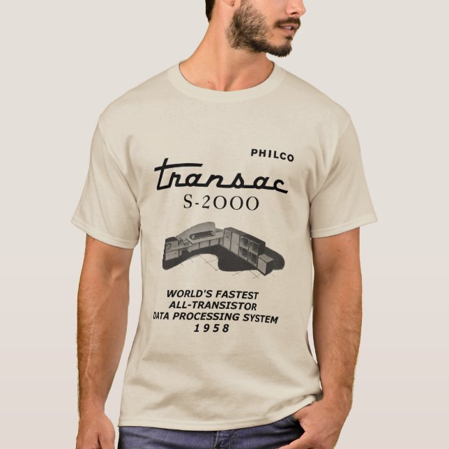 Philco Transac S-2000 T-tröja T Shirt (Framsida)